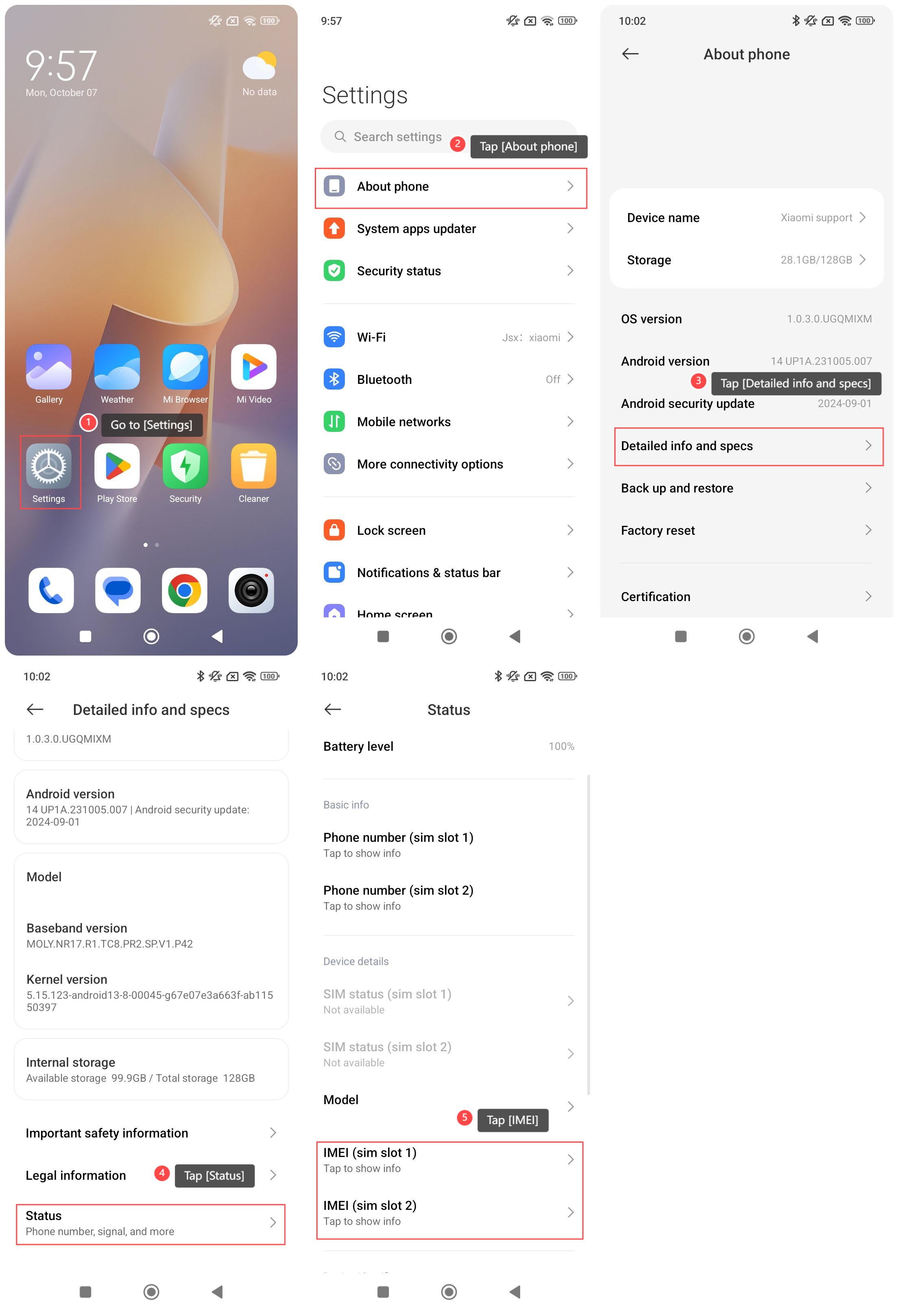 【在庫有】 Redmi 13CでIMEIを確認する方法は? K-POP・アジア