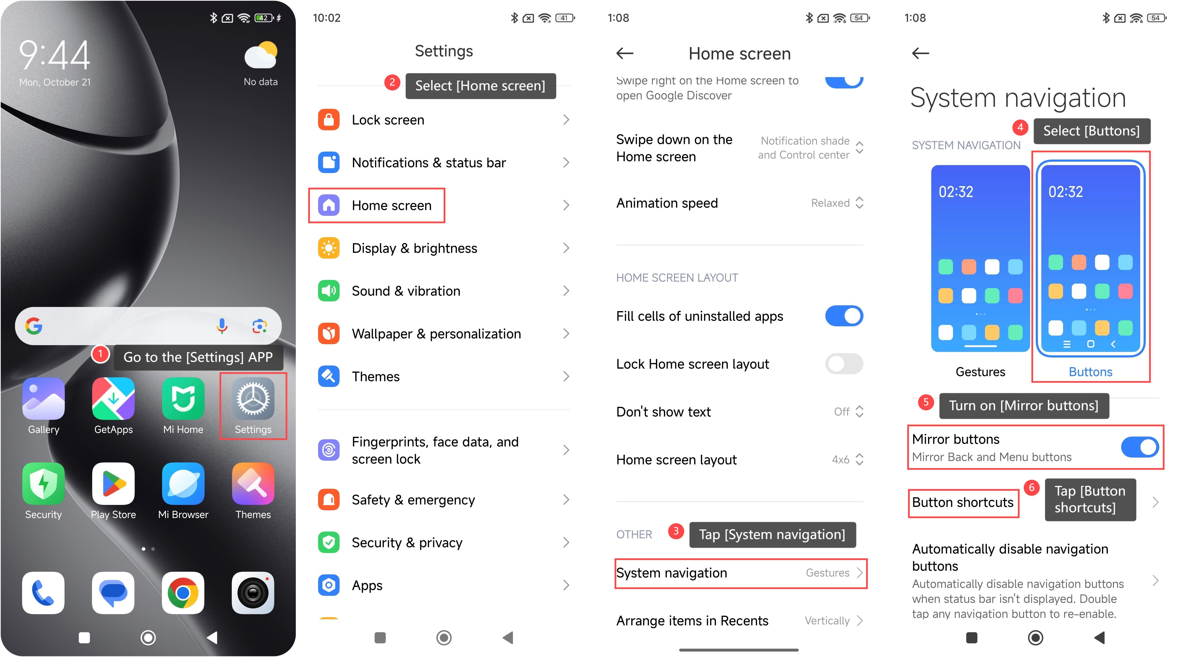Comment G rer Les M thodes De Navigation Du Syst me Sur Le Xiaomi 14T Comment G rer Les M thodes De Navigation Du Syst me Sur Le Xiaomi 14T