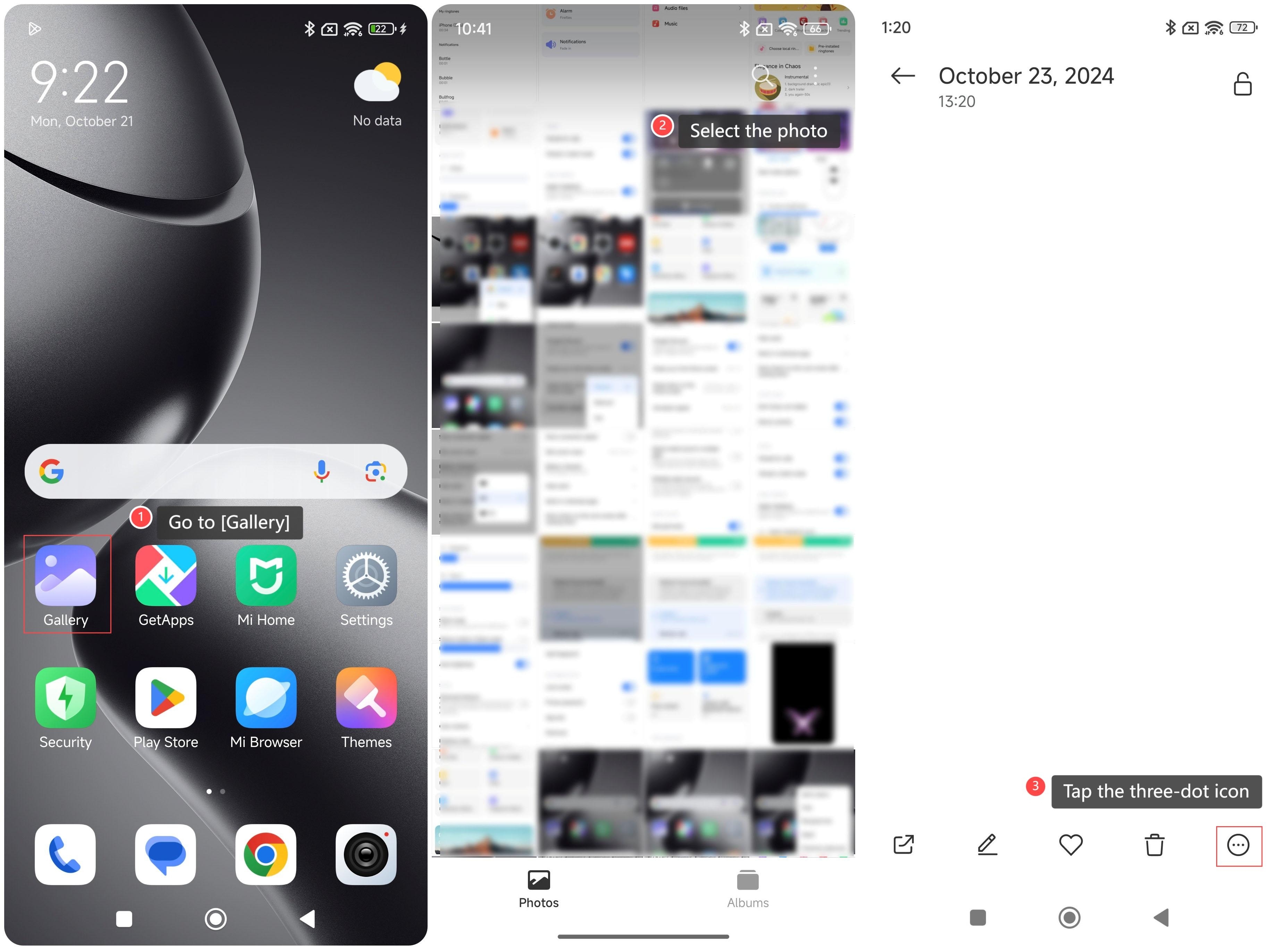 Xiaomi 14Tでプライベート写真を作成して確認する方法は?