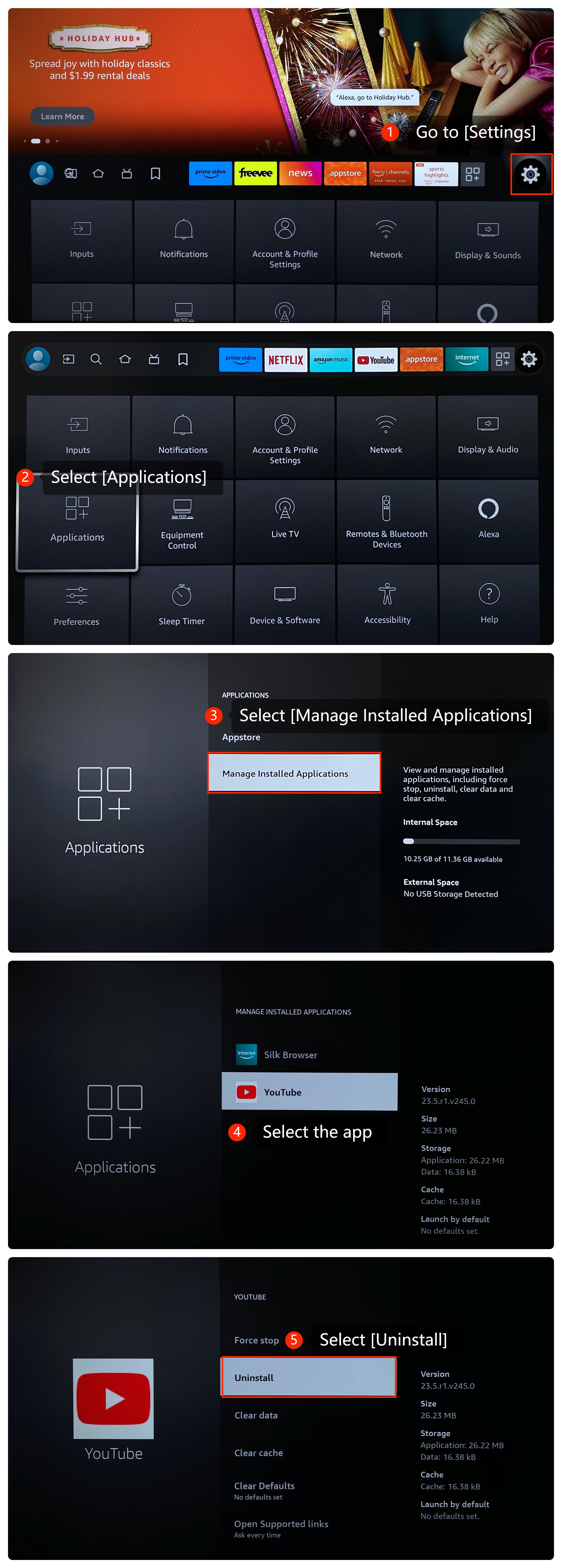 What to do if the app crashes on the Xiaomi TV F2 55?