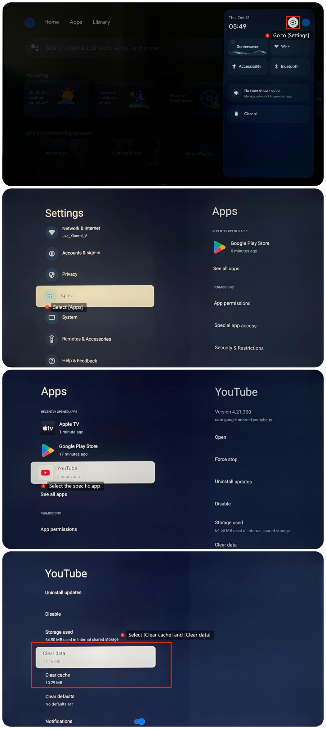 Xiaomi TV Box S(第2世代)には画像も音声もありません。
